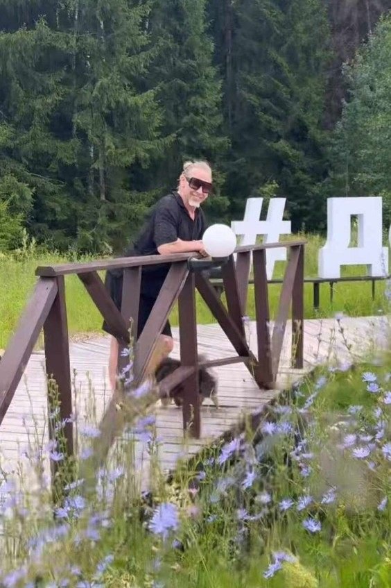Архип Глушко с семьей