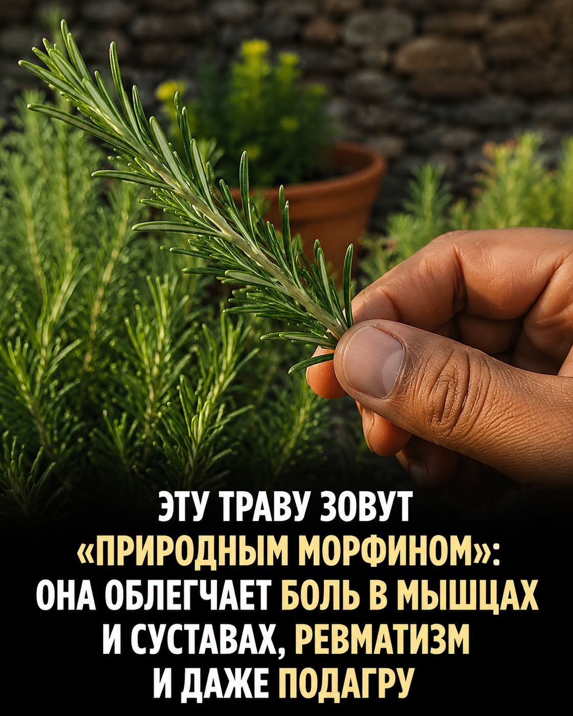 👉 Её называют «природным морфином»: что на самом деле умеет эта трава